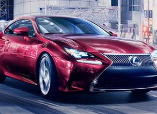 Lexus RC Coupe.