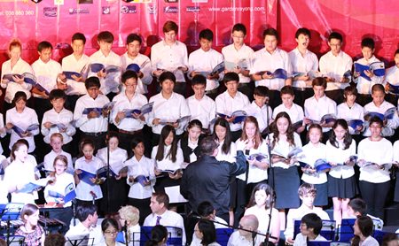 The choir was spectacular!