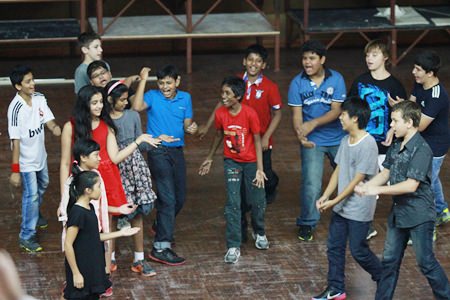 ‘La, la, la, la la, America’ - GIS students finish with a big number.