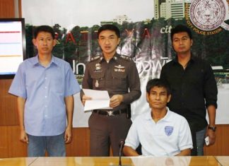 Parayad Santha (seated) is accused of raping his 15-year-old daughter, causing her to run away from home.