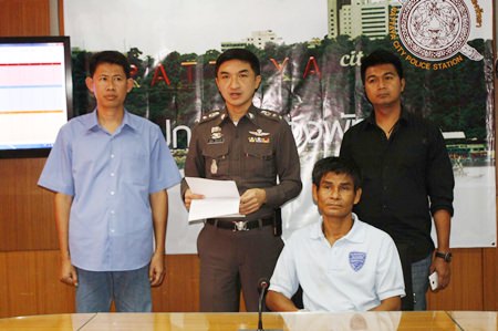 Parayad Santha (seated) is accused of raping his 15-year-old daughter, causing her to run away from home.