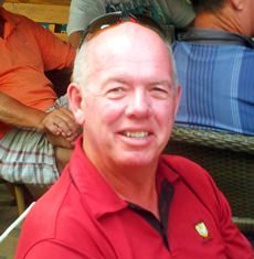 Chucky does it again Chuck Anderson after another great round.