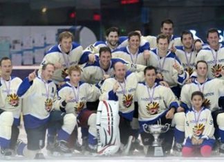 Champions Pandoo Nation strike a victory pose.