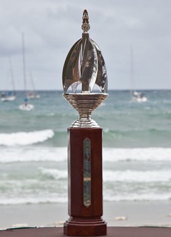 The beautiful nine-sail design Phuket King’s Cup.