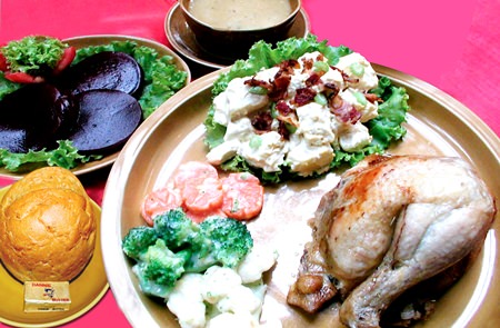 Christmas special set menu at Sugar Hut.