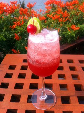 Bubble heaven at Infiniti & Latitude lounge.