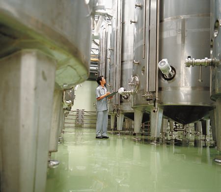 Wine tanks at Siam Winery, home of Mont Clair budget wines.