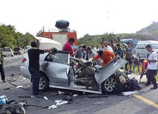 Another road accident.