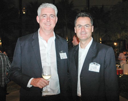 (L to R) Brendan Daly, GM of Amari Orchid Pattaya, and Richard Margo, Resident Manager Amari Orchid Pattaya.