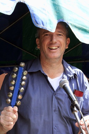 Mr Dale Farrington helps out with the Primary musicians!