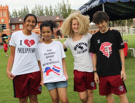 Regents students rally together to raise awareness and funds for the Philippines.