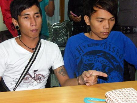 Pheeranat Ditbanjong and Surasak Bunsaeng have been arrested for bag snatching.