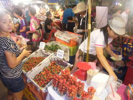 Naklua Walking Street market is open Saturday and Sunday nights from 5 p.m. to 10 p.m. every week through Jan. 12.
