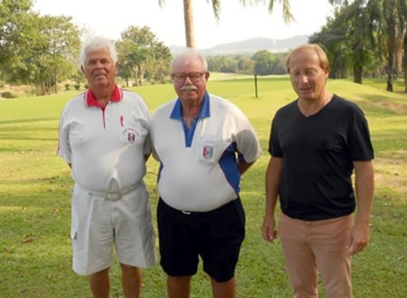 Walter Baechli, Kurt Sandgaard and Dave Richardson.