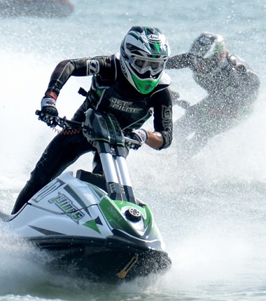 Japan’s Takahiko Saito competes in the Pro Standing category.