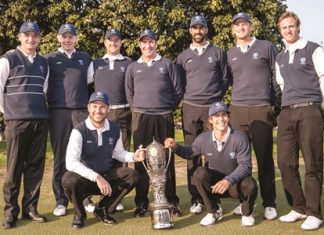 The European Team – winners of the seventh edition of the Royal Trophy.