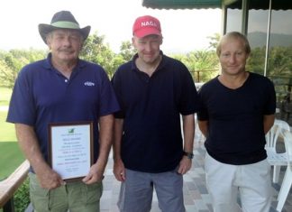 Allidi blitzes Pleasant Valley Roy Dayton, Volker Buley & Mike Allidi.