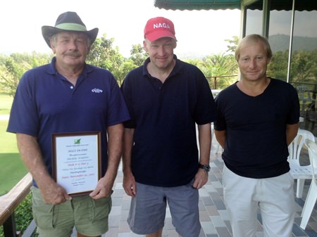 Roy Dayton, Volker Buley & Mike Allidi.