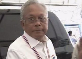 Suthep says govt fails to secure loans for rice subsidy