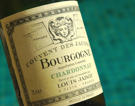 The distinctive Louis Jadot label.