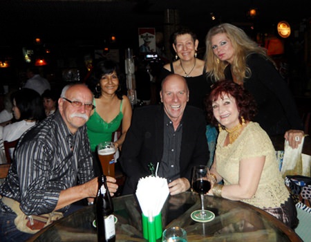  Happy faces celebrate New Year’s Eve at the Thai Garden Resort.