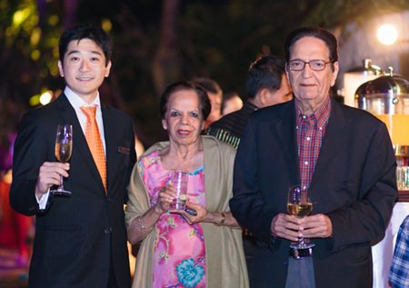 Tomo Kuriyama, GM of the Sheraton Pattaya Resort, welcomes guests to the fabulous festivities there.