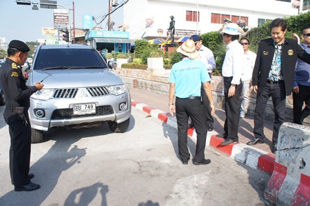 Police officials have started ticketing violators of no-parking zones.