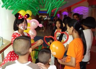Balloons and face painting fun during last year’s Children’s Day.