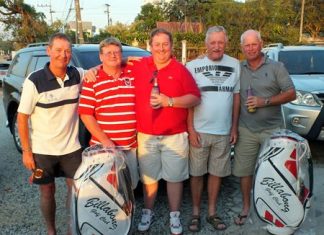 Glyn, Cottee, Tubs, John and Paul Greenaway.