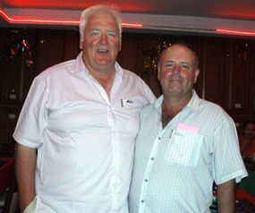 Sunday’s winners - Ed Junger (left) and Bob Watson.