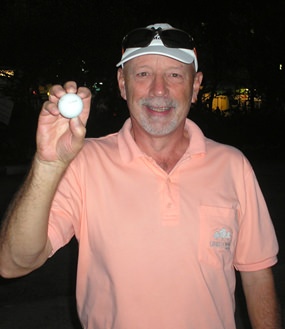 A hole-in-one for Bob Poole.