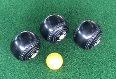 Mike inch perfect with his 3 bowls.