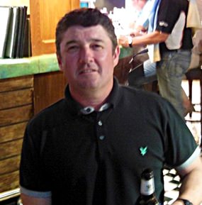 Low gross winner - Russell Goldsworthy.