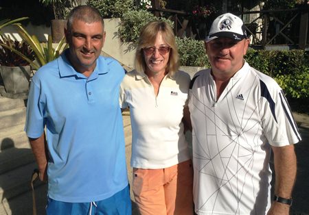 Mark West, Carole Kubicki & Andrew Allen.