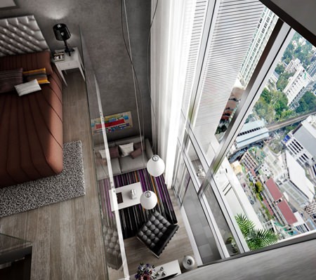 The Lofts Ekkamai units will offer breathtaking views of Bangkok.