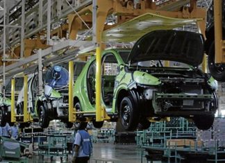 Mitsubishi Assembly line.