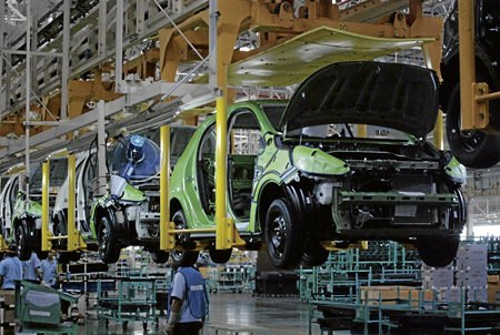 Mitsubishi Assembly line.