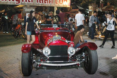This little red hot rod certainly turned some heads.