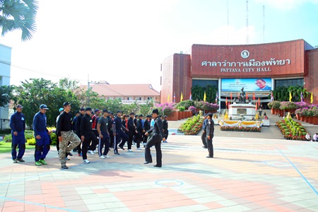 Training has begun for 31 new Peace and Stability Maintenance Department employees at city hall.