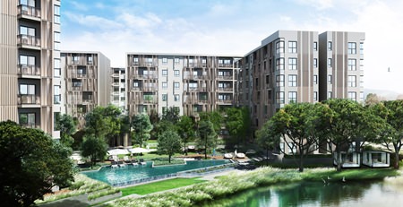 The Issara Chiangmai will have 570 units in 4 low-rise buildings with a large central green area on 6.5 rai of land on the 2nd ring road.