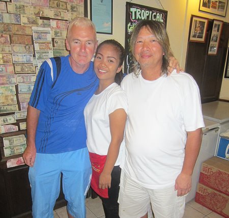 Tuesday winners with one of Bert’s finest.