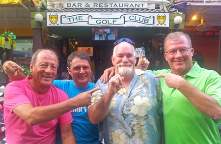 Ray Powell, Mark Wood, Kevin “Ace” Moraghan, and John Emmerson.