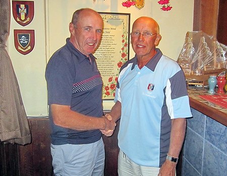 Tuesday’s flight winners, John Davis and James Ferris.