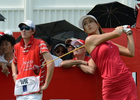 Michelle Wie put up a great fight but had to settle for fourth place on 10-under par.