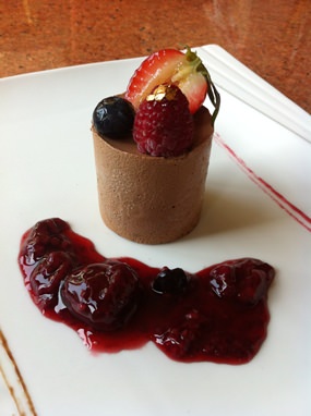 A choice of mousse at Sheraton Pattaya Resort.