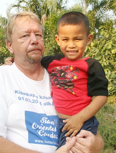 One of the younger residents of the Center.