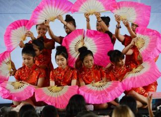 GIS Celebrates International Day 2014 The Chinese fan dance was beautiful.