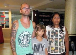 Magnus Augustsson and his family have asked police to send them home.