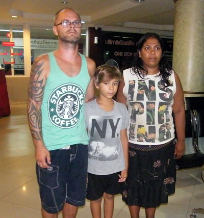 Magnus Augustsson and his family have asked police to send them home.