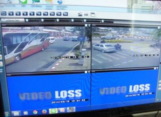 30 of Pattaya’s 35 closed-circuit television cameras are broken, leaving just five in working order.